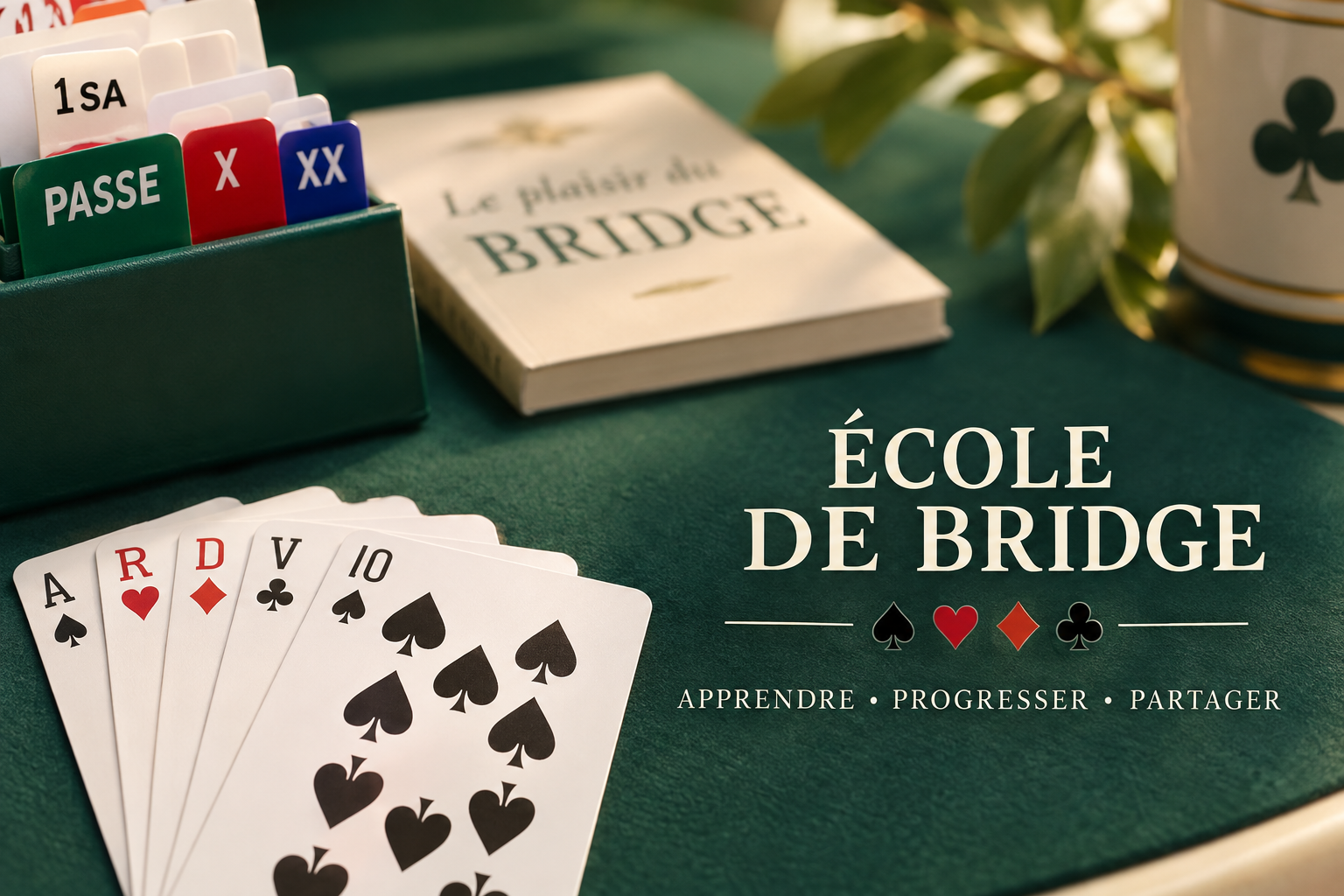 Notre école de Bridge labellisée FFB