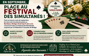 Septembre 2026 et les Simultanés