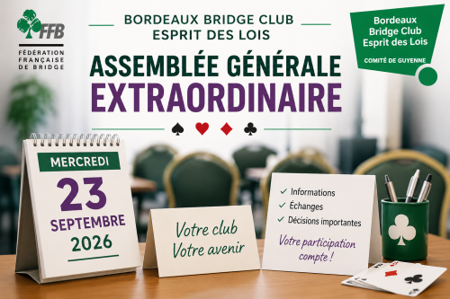 Assemblée Générale Extraordinaire