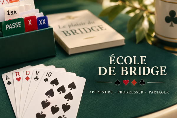 Notre école de Bridge labellisée FFB