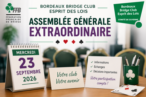 Assemblée Générale Extraordinaire