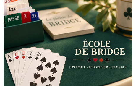 Notre école de Bridge labellisée FFB