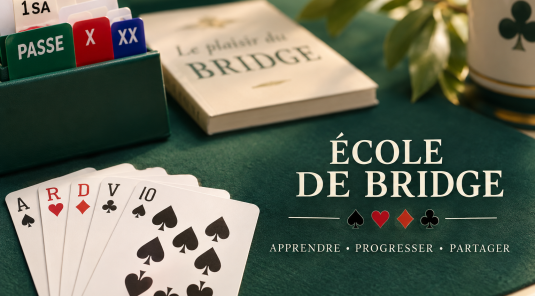 Notre école de Bridge labellisée FFB